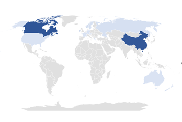 GEEA author geography data 2019-2020